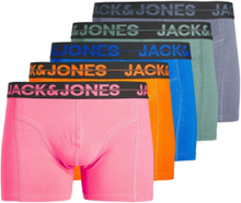 "Jacseth Solid Trunks 5 Pack Box Boxershorts Pink Jack & J S"
