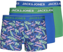 Jacneon Microfiber Trunks 3 Pack Boxershorts Blue Jack & J S