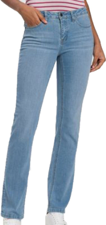 KangaROOS Regular Fit Damen High-Waist Jeans 5-Pocket-Style 23689560 Blau