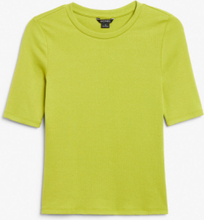 Fitted soft t-shirt - Green