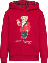 Lunar New Year Polo Bear Fleece Hoodie Tops Sweatshirts & Hoodies Hoodies Red Ralph Lauren Kids
