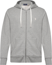 "Loopback Terry Full-Zip Hoodie Tops Sweatshirts & Hoodies Hoodies Grey Polo Ralph Lauren"