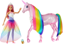 Dreamtopia Magical Lights Unicorn Toys Dolls & Accessories Dolls Multi/patterned Barbie