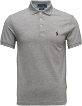 Slim Fit Stretch Mesh Polo Designers Polos Short-sleeved Grey Polo Ralph Lauren