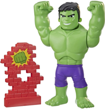 Spidey And His Amazing Friends Power Smash Hulk Toys Playsets & Action Figures Movies & Fairy Tale Characters Multi/patterned Marvel