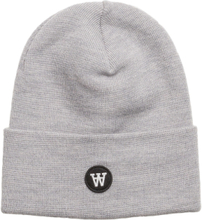 Gerald Tall Beanie Accessories Headwear Beanies Grey Double A By Wood Wood