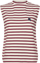 Stripes Tank Top Tops T-shirts & Tops Sleeveless White Bobo Choses