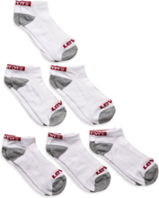 Levi's® Core Low Cut Socks 6-Pack Sokker Strømper White Levi's