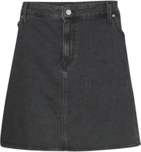 Crv Mom Uh Skirt Cg4181 Kort Nederdel Black Tommy Jeans