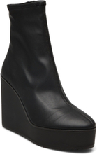 Jassy Bootie Shoes Boots Ankle Boots Ankle Boots With Heel Black Steve Madden