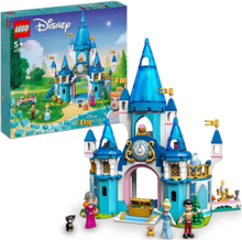 Disney Cinderella & Prince Charming's Castle Set Toys LEGO Toys LEGO Disney Princess Blå LEGO*Betinget Tilbud
