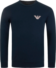 Armani Sweatshirt Emporio Logo Navy