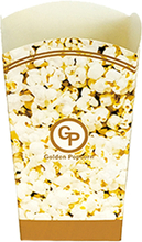 Popcornbägare Golden Popcorn - Liten