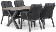 Lifestyle Verona/Forest 180 cm dining tuinset 5-delig