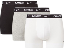 Nike 3P Everyday Essentials Cotton Stretch Trunk Sort/Grå bomuld Small Herre