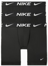 Nike 3P Everyday Essentials Micro Long Leg Boxer Schwarz Polyester Small Herren