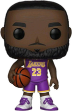 Funko POP! - NBA: Lakers - 25 cm LeBron James (Purple Jersey)