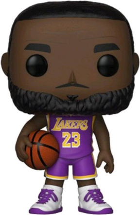 Funko POP! - NBA: Lakers - 25 cm LeBron James (Purple Jersey)