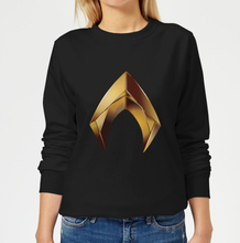 Aquaman Symbol Damen Sweatshirt - Schwarz - XXL