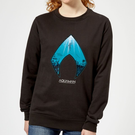 Aquaman Deep Damen Sweatshirt - Schwarz - XXL