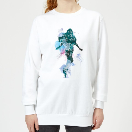 Aquaman Mera True Princess Women's Sweatshirt - White - L