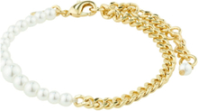 Relando Pearl Bracelet Accessories Jewellery Bracelets Pearl Bracelets Gold Pilgrim