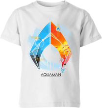 Aquaman Back To The Beach Kids' T-Shirt - White - 3-4 Years