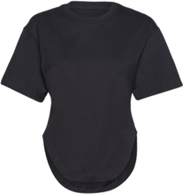Asmc Crfd Hem T Sport T-shirts & Tops Short-sleeved Black Adidas By Stella McCartney