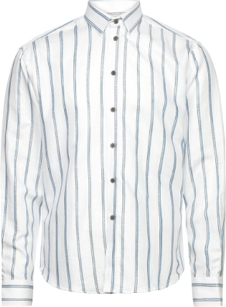 Regular Fit Men Shirt Tops Shirts Casual Blue Bosweel Shirts Est. 1937