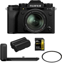 Fujifilm X-T5 Svart + 18-55/2,8-4,0 Paket, Fujifilm