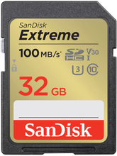 SANDISK SDHC Extreme 32GB 100MB/s UHS-I C10 V30 U3
