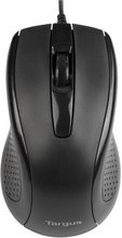 Targus Antimicrobial Full-Size Optical Wired Mouse Black