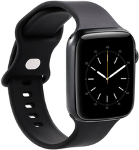 GEAR Watchband Silicone BLACK Apple Watch 42/44/45