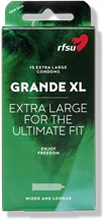 Kondom Grande XL 15 stk/pakke