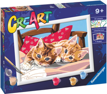 Ravensburger - CreArt Two Cuddly Cats