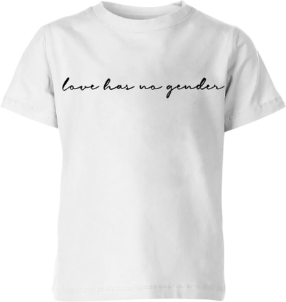 Miss Greedy Love Has No Gender Kids' T-Shirt - White - 9-10 Years - White