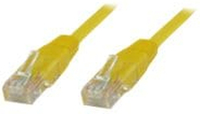 MicroConnect - Nätverkskabel - RJ-45 (hane) till RJ-45 (hane) - 3 m - UTP - CAT 5e - gul
