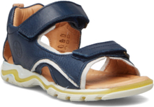 Bisgaard Arthur Shoes Summer Shoes Sandals Marineblå Bisgaard*Betinget Tilbud