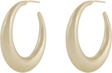 Bella Ring Ear Accessories Jewellery Earrings Hoops Gold SNÖ Of Sweden