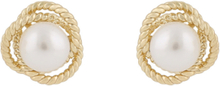 Lydia Pearl Ear Accessories Jewellery Earrings Studs White SNÖ Of Sweden