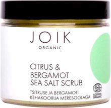 Joik Organic Citrus & Bergamot Sea Salt Scrub Beauty Women Skin Care Bath Products Nude JOIK