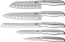 Knife Set Calgary Home Kitchen Knives & Accessories Knife Sets Silver Dorre
