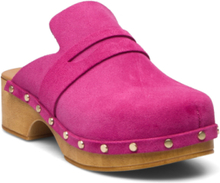 Clogs Belt Shoes Clogs Pink Apair