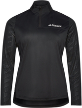 Terrex Multi Half-Zip Long-Sleeve Top Sweat-shirts & Hoodies Fleeces & Midlayers Svart Adidas Terrex*Betinget Tilbud