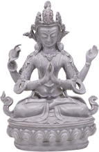 Boeddha van Compassie Chenresig - 540 - 14x11x24 - Polyresin