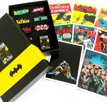 Batman 80th Anniversary Pin Badge & Art Card Set