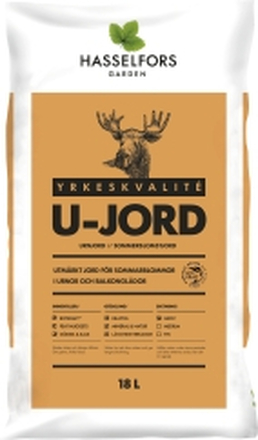 U-Jord Urnjord & Krukjord Hasselfors 15L