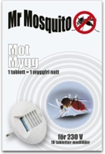 Refill Mr Mosquito Myggskydd 30-p