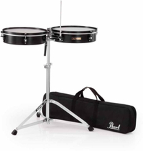Travel Timbales 14" & 15" drums with Stand