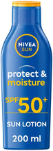 NIVEA SUN Protect & Moisture Sun Lotion SPF 50+ 200 ml
